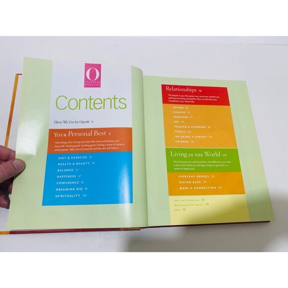 Oprah Live Your Best Life a Treasury of Wisdom Advice Interviews and Inspiration - Picture 9 of 11